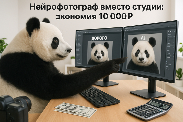 Фотосессия за 30 секунд: как нейрофотограф экономит деньги и время для портфолио и соцсетей