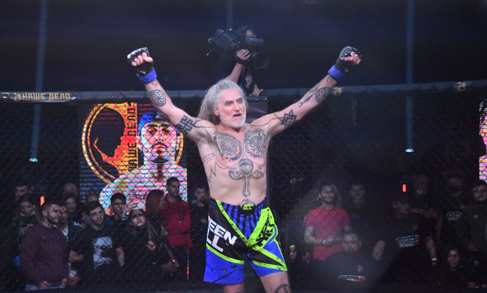 Никита Джигурда на ринге