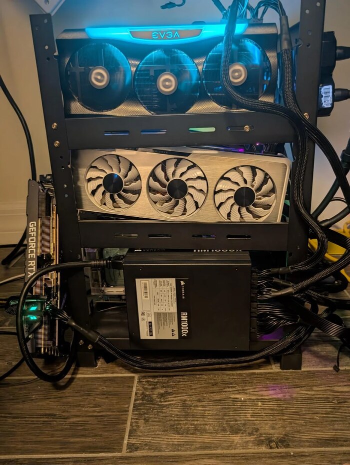 Чувак год собирал...