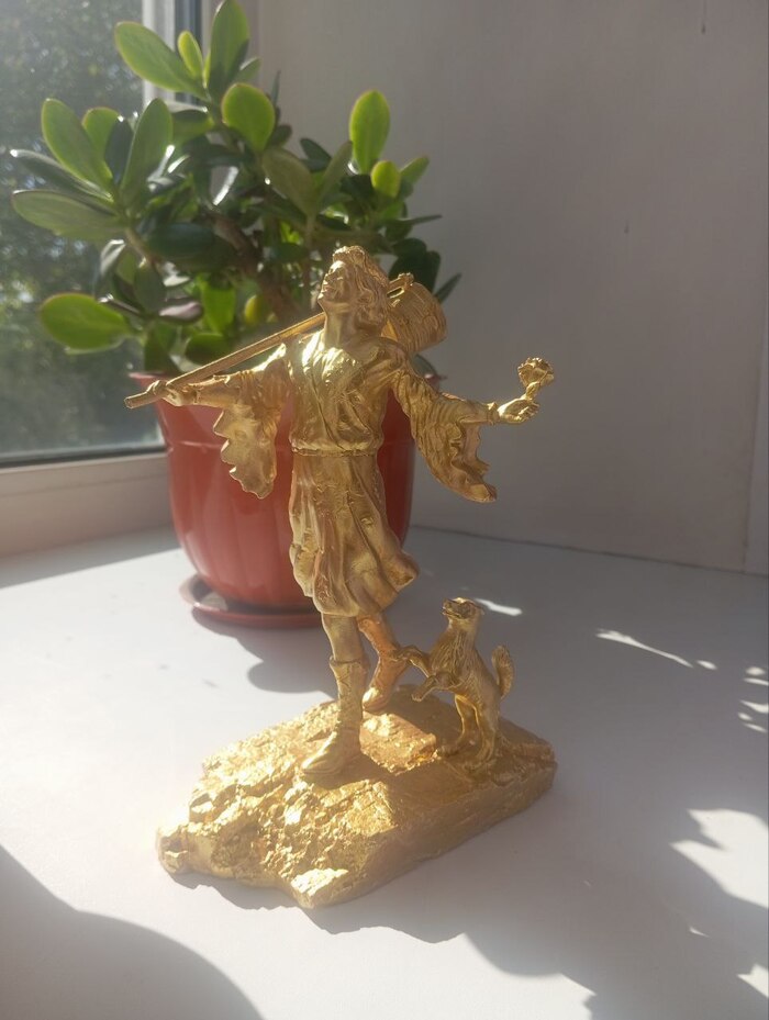 Реализация в виде гипсовой скульптуры