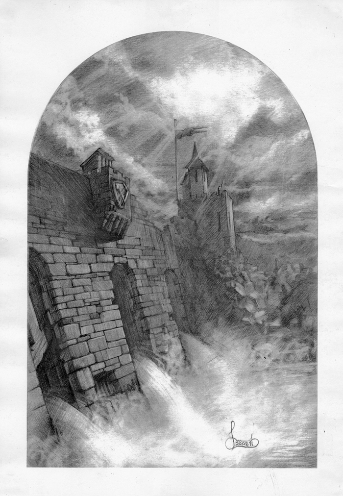 бумага, карандаш. А4