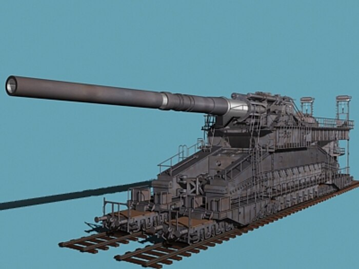 Пушка "Дора". Гигантомания вкупе с бесполезностью