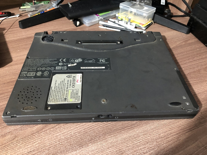 За 26 лет часть винтов успела куда-то потеряться :(