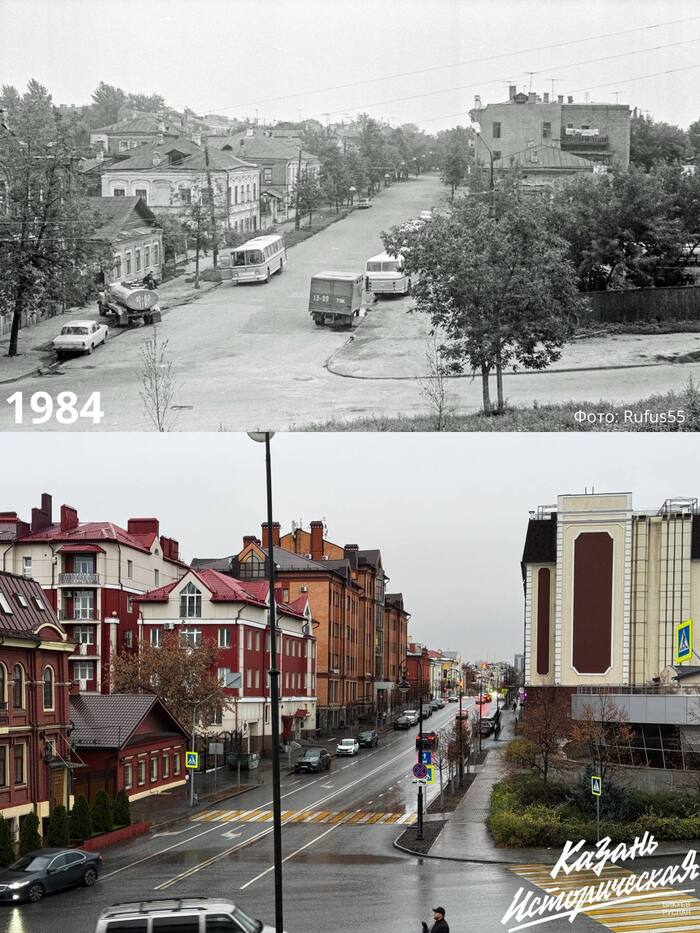 Эволюция улиц: перекресток Карла Маркса и Батурина
