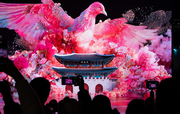 Зимний фестиваль открылся в Сеуле//Фото: EPA/ТАСС