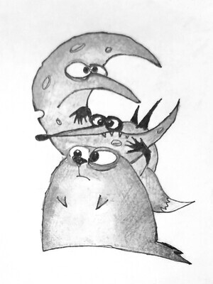 . .. И недовольная луна лисе попала в рот...