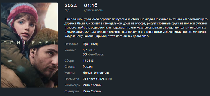 Пришелец 2024