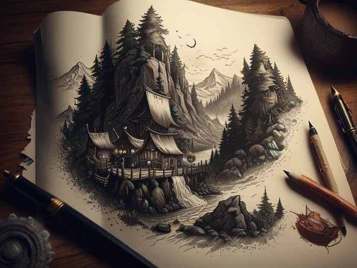 делал 100 лет назад промпт к сожалению потерян