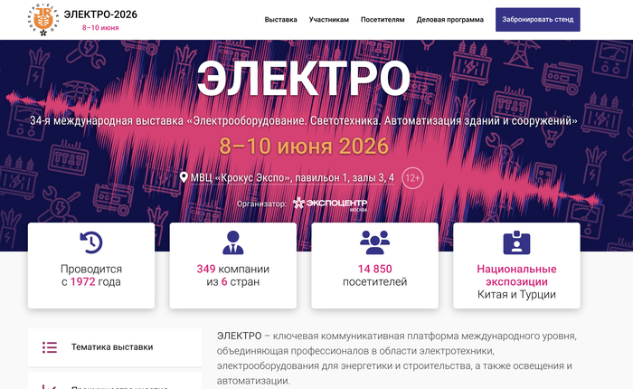 Интерьерная выставка света в Москве