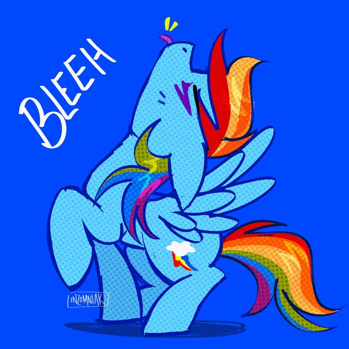 Радужный BLEEH