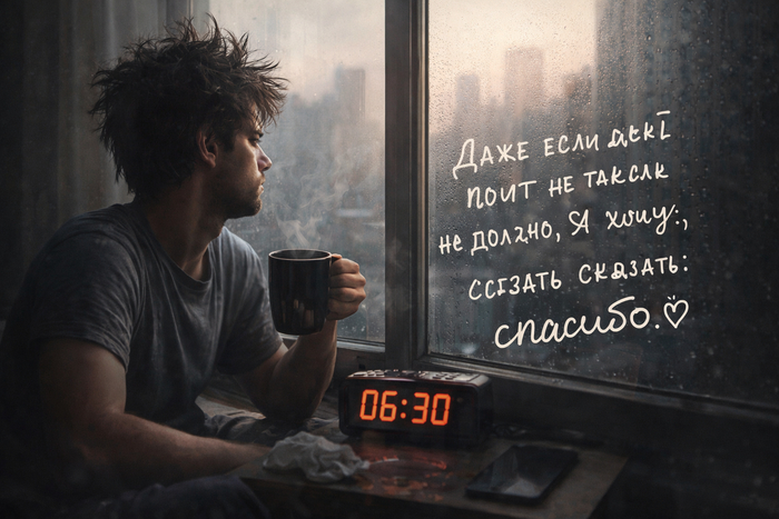 Спасибо за всё, что ты сделала