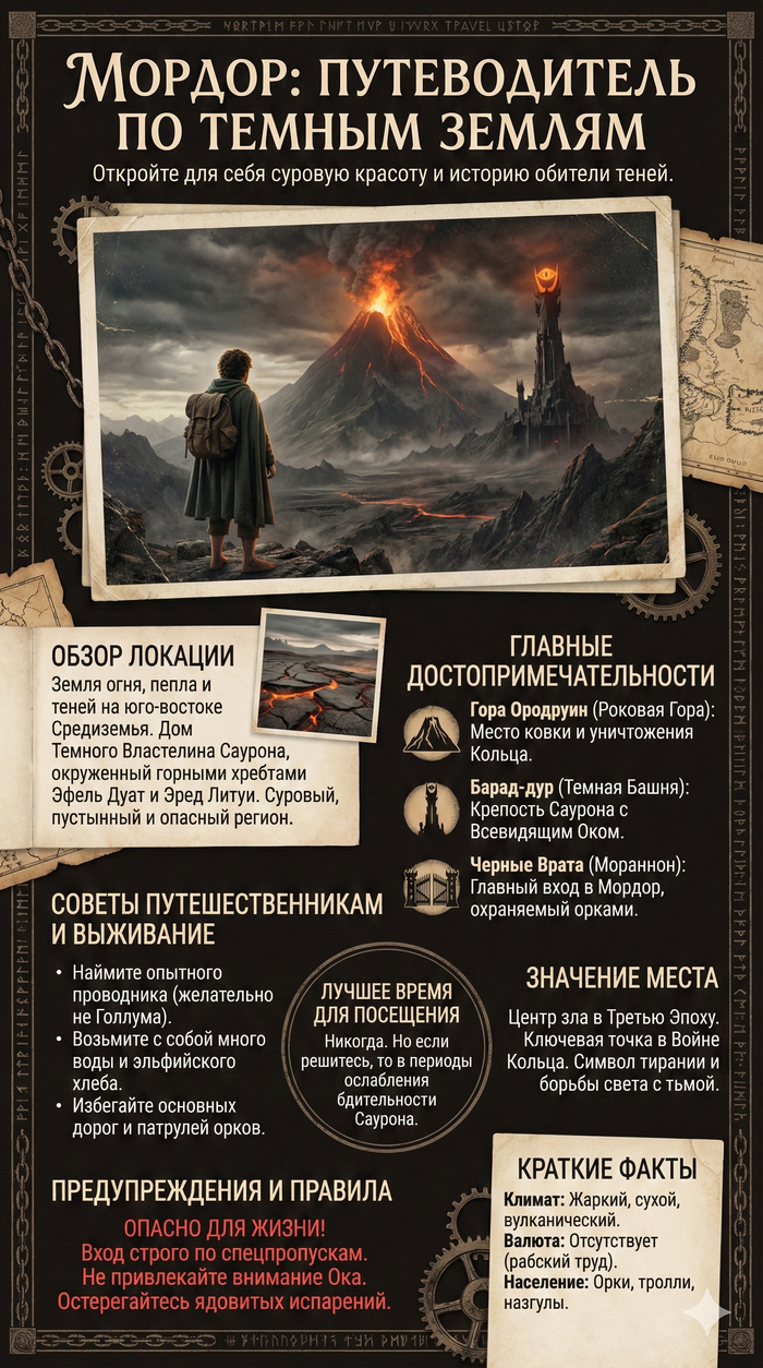 Трэвел-гайд по Мордору