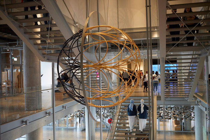 Olafur Eliasson "Your unexpected journey", 2022 (он, кстати, учился в Дании)