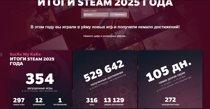 ����� ���� � STEAM ��� ��������! �� �������� ������ ���� ������ "����� Steam 2025 ����"