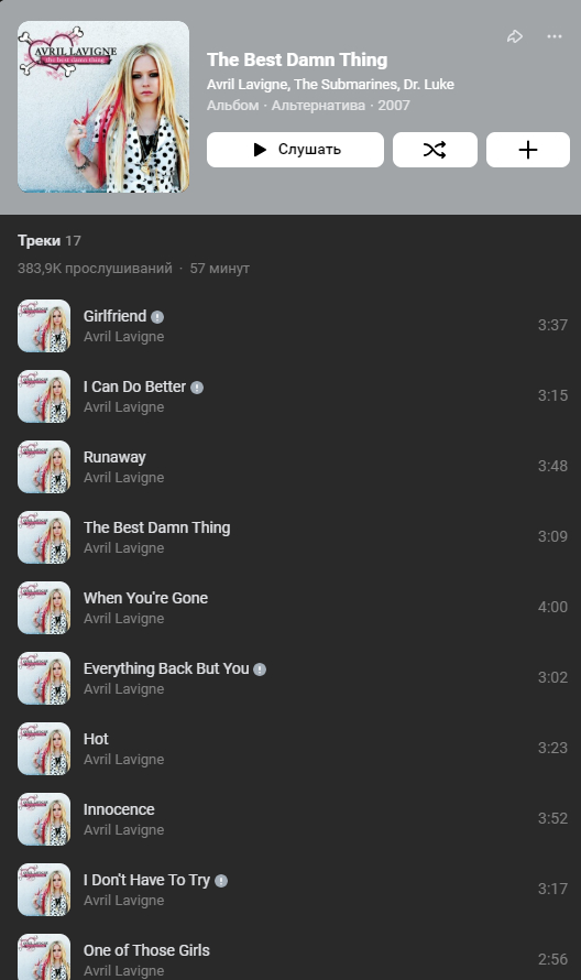 Avril Lavigne ���� �� ������, � ��������� ������� ����� ��������