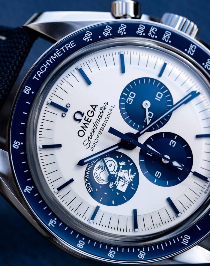 ��������� ������ Omega Speedmaster � ����� 50-����� ����������� �������� ������� ����������� �����.