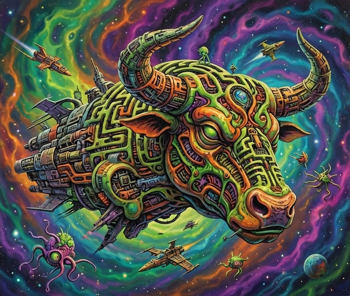 ������������� Nano Banana � ����� Richard Powers � Chris Foss