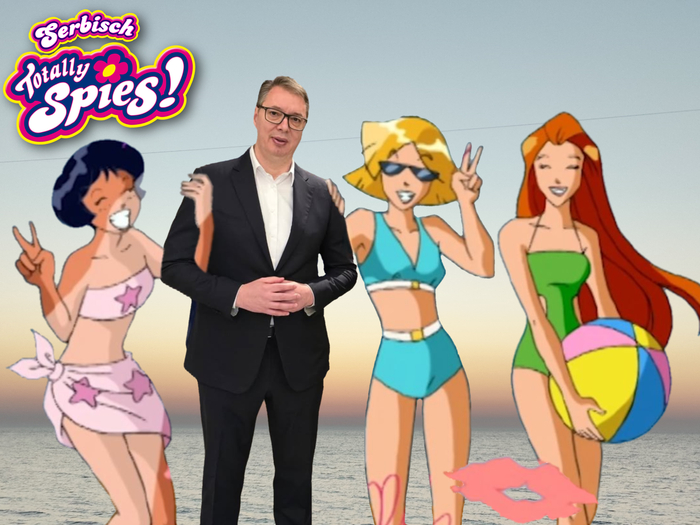 aleksandar vučić (aleksandar vucic) in Totally Spies Serbia