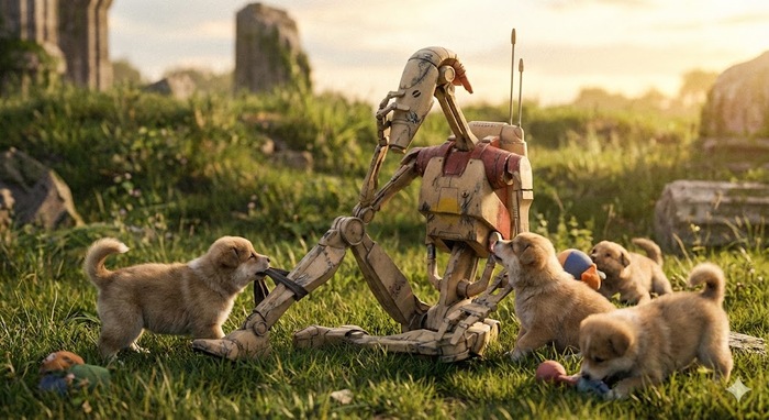 Продолжение поста «Гигантский муравьед играет с щенками»