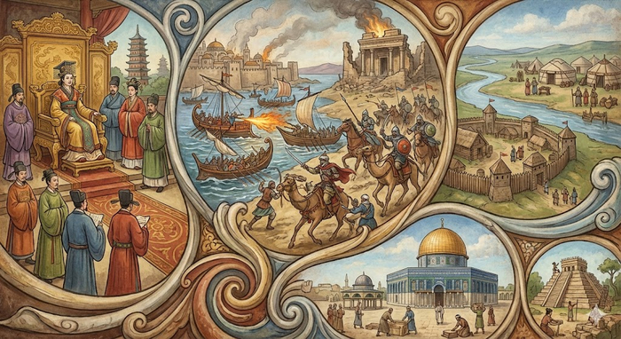 ���, ����� ��� ����� � ��� � �������� ������: ������ ������ VII ���� (601�700 ��.)