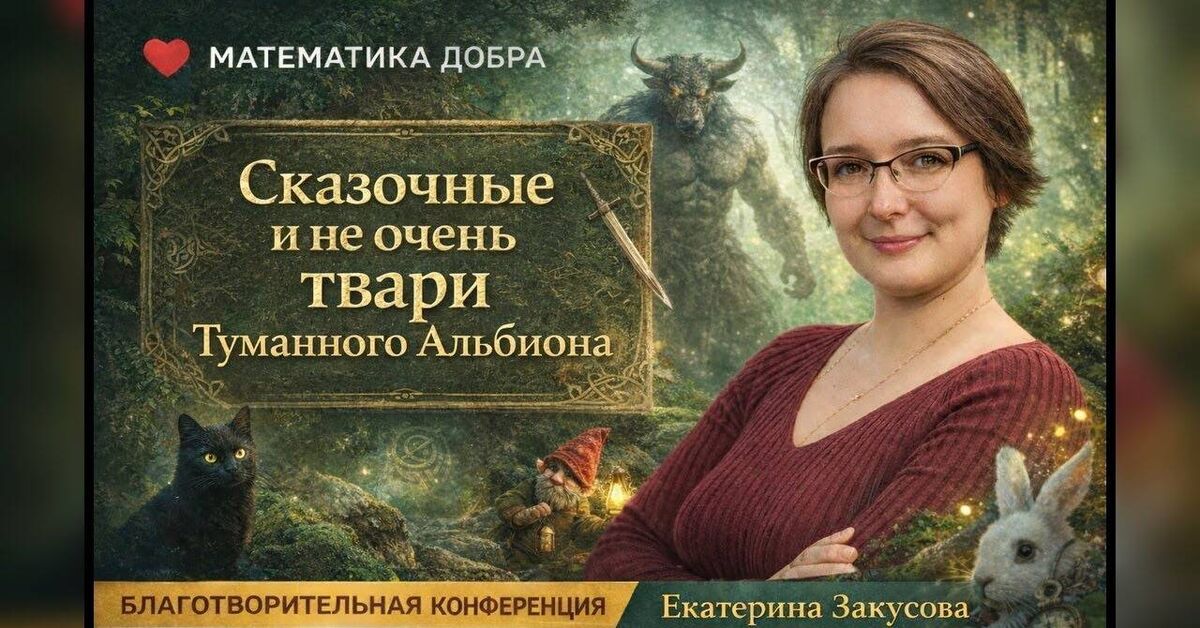Fairytale and not-so-fairytale creatures of Foggy Albion - Series The Mathematics of Good, My, Witches, Literature, Legend, Myths, Monster, Mythology, Magic, Story, Middle Ages, Video, Youtube, Video VK, Longpost