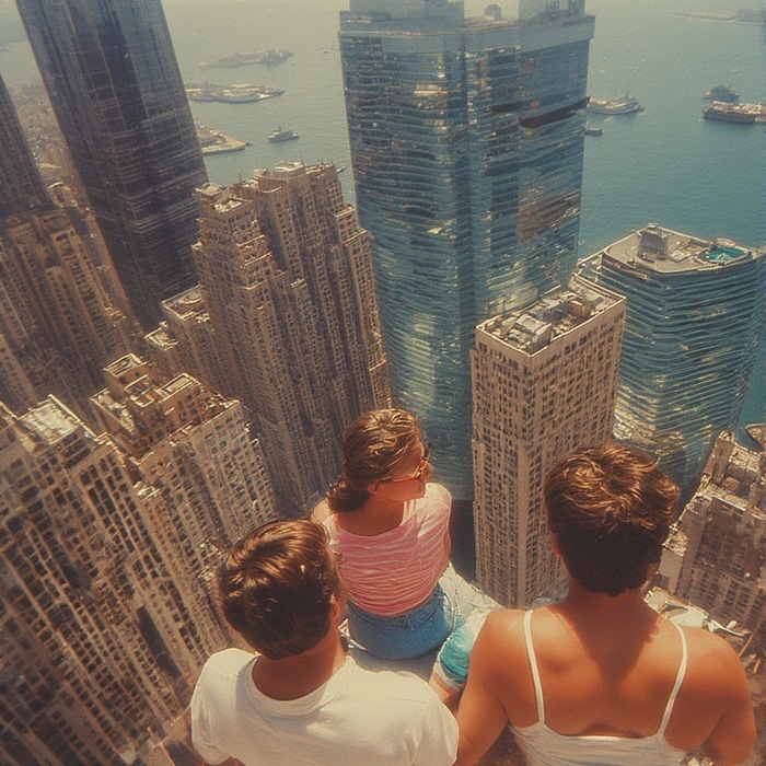 Нейрофото дня: «На сотом этаже от счастья» (01.01.26, ЧТ)