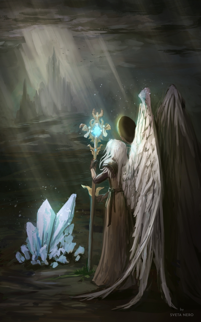 Архангел из Disciples II, арт от Светы Nero