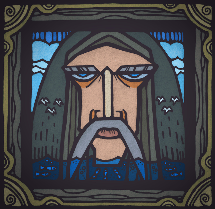 "Стормунд", иллюстрация к печатному изданию.