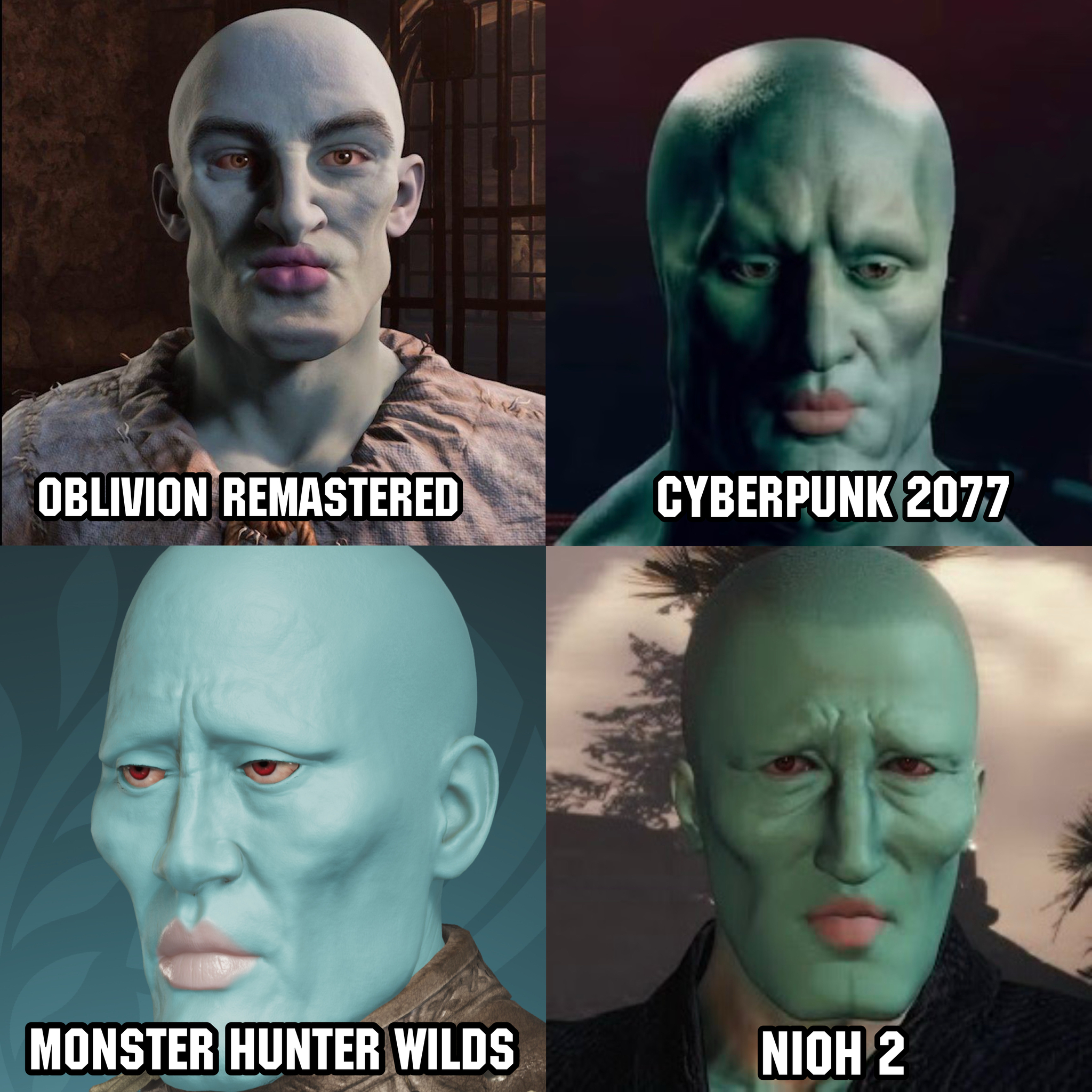 Character Creator Monsters: 7 Games Where You Can Create a Real Monster - Series Selections of games on different topics, Steam, Gamers, Computer games, Cyberpunk 2077, Saints row, Elden Ring, Nioh 2, Monster Hunter Wilds, The Elder Scrolls IV: Oblivion, Dragon’s Dogma 2, Company Blogs, Longpost