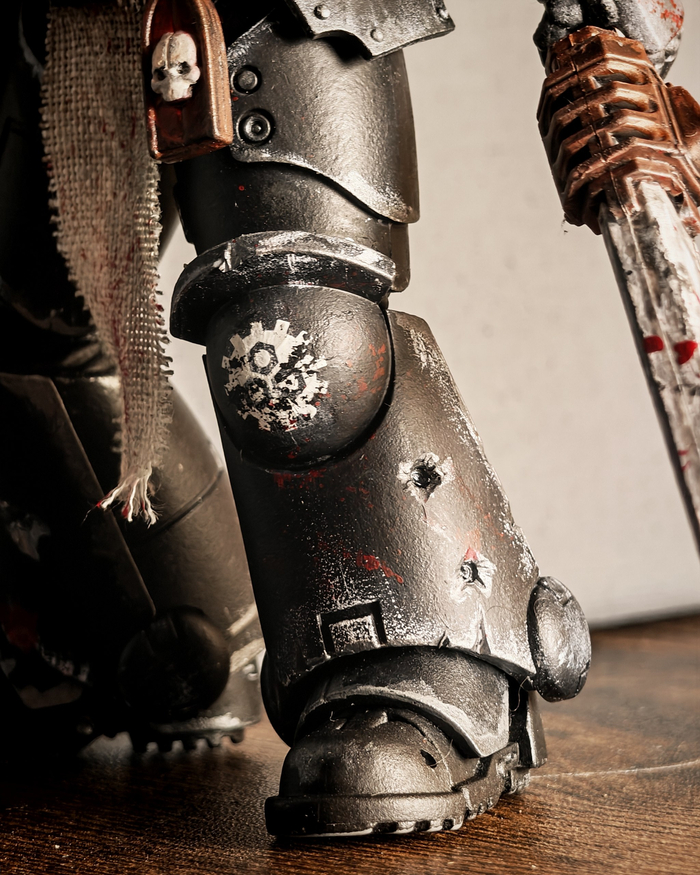 Немного дамага с проникновением. Табард брал из канвы с самым мелким каунтом, который мне выдала супруга.