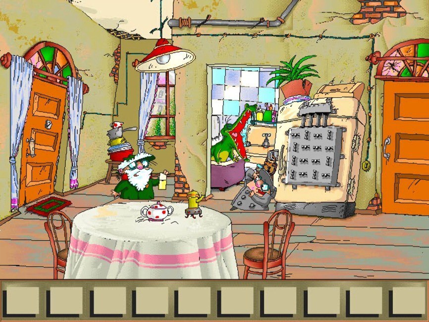 [Game of the Week] Pilot Brothers: On the Trail of the Striped Elephant / The Case of the Serial Killer in the Browser - My, Computer games, Retro Games, Browser games, Online Games, Quest, Brothers Pilots, Carter54, Doszone