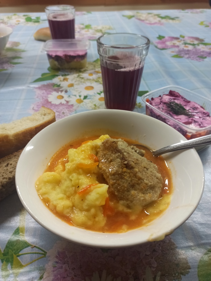 Ужин. Вахта