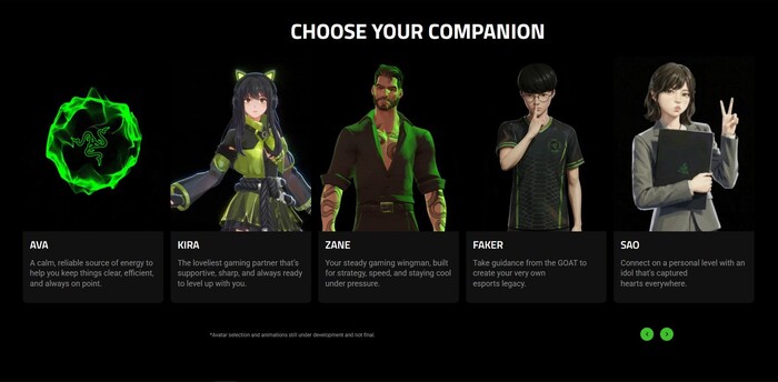 �������� Razer (������� ������� ����� ������� ��� ��������) ������������ Project AVA