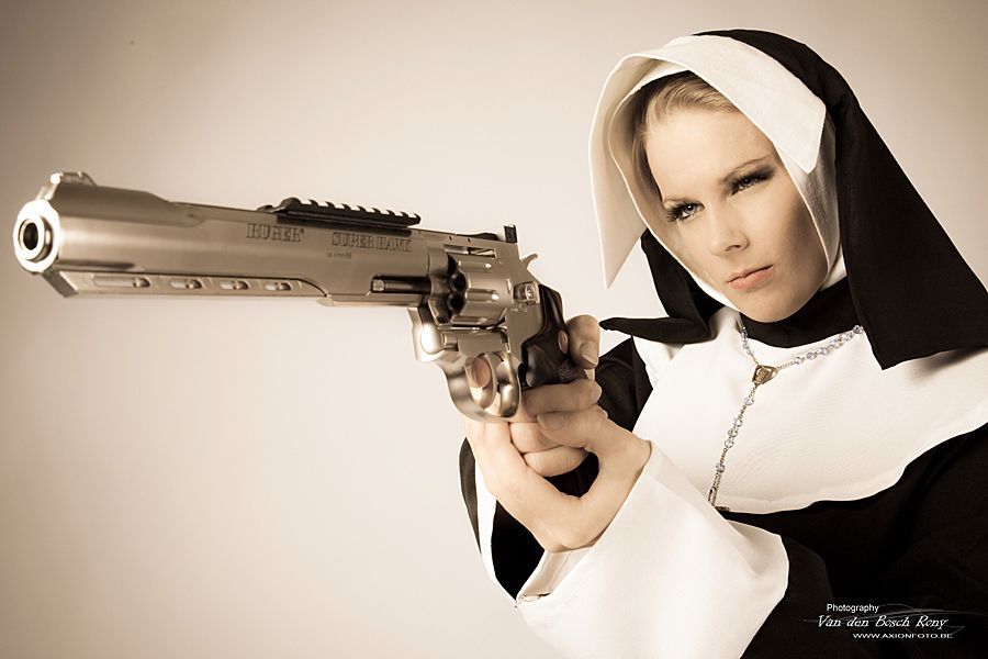 Large size - Girls, Nun, Revolver, Sexuality, WTF