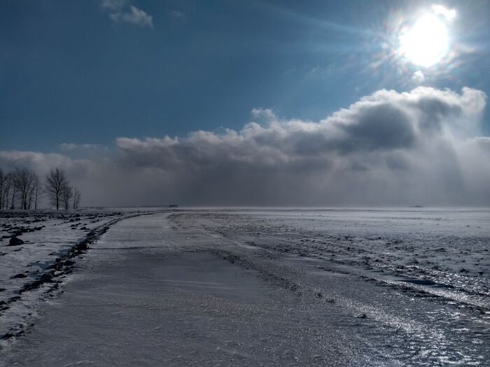 После оттепели