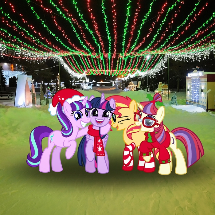 Доброй ночи мои любимые читатели, не знаю почему но мне в 4 часа утра не спится, поэтому мне от нечего делать захотелось пройтись по ночному городу в -19 с приятной компанией поняш, к слову я опять приболел.