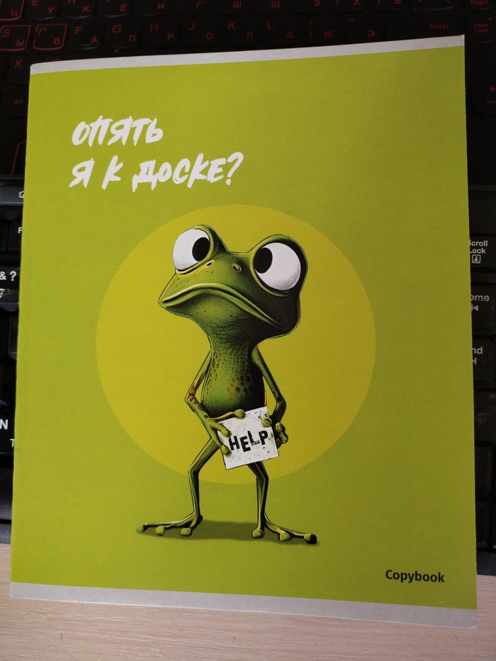 Чуваки мои, купила новую тетрадь!