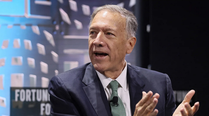 ���� ������ ��������� �� ����� �� ����� Fortune Global Forum � ���-�����, 11 ������ 2024 ���� (������� ��������/Getty Images ��� Fortune Media/AFP).