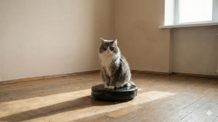 Восстание машин в отдельно взятой хрущевке: хроники войны кота Сергея с «Терминатором»