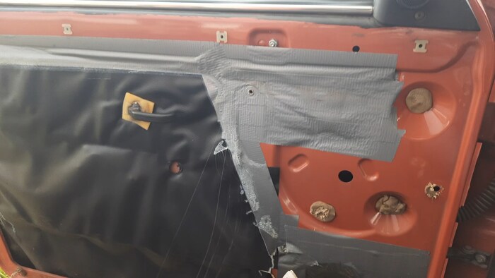 Герметизация двери