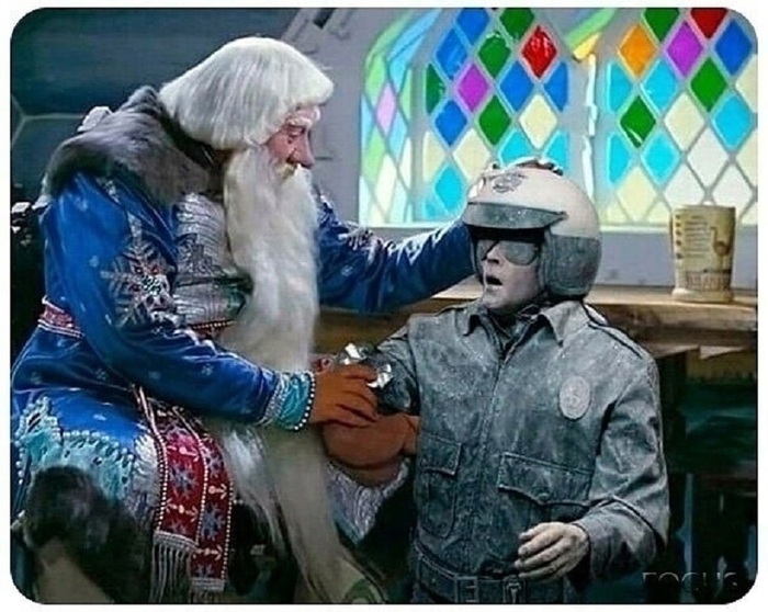 " Тепло ли тебе, полицеюшко?"