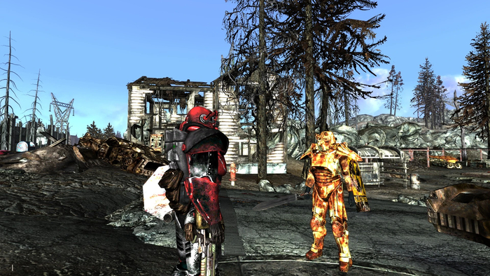 Необычные Скины Силовой Брони Братства