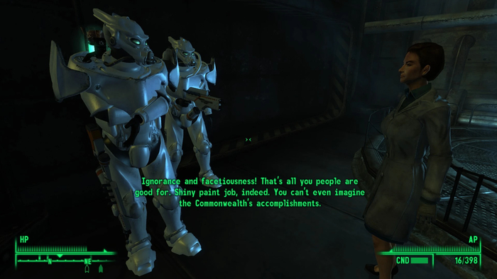 Ученому что-то не понравилось в общении с Воинами Анклава