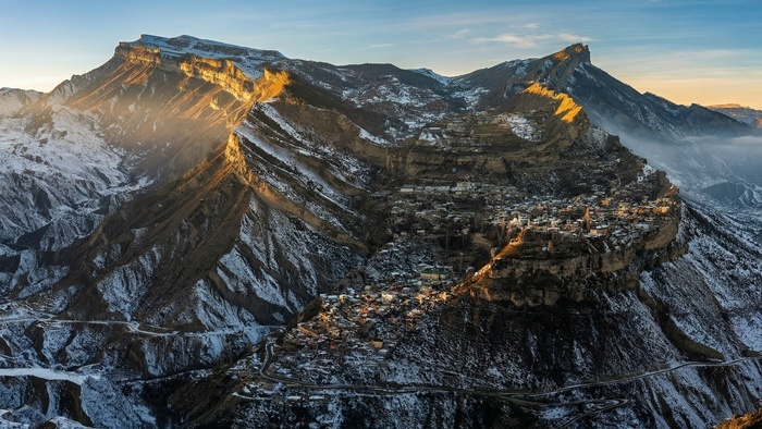 Закат в Гунибе