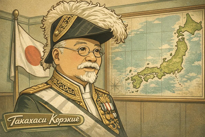 Герой сегодняшнего выпуска - видный японский деятель 1930-х годов Такахаси Корэкиё.