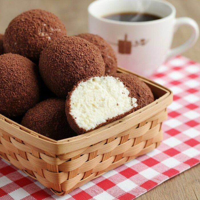 Вкусные конфеты из творога
