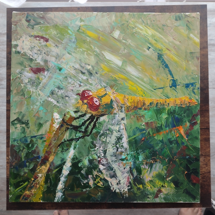 Холст, масло, мастихин. 2026 год