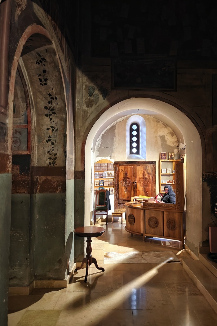 В монастыре Святой Нино