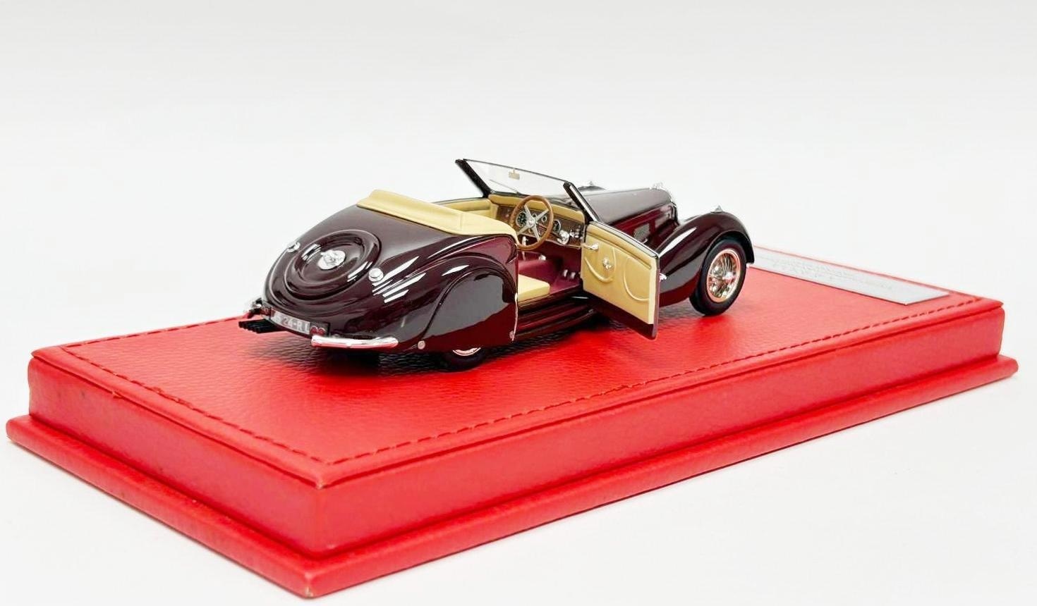 1/43 XEROX 1937 BUGATTI T57SC ATALANTE CABRIOLET BY GANGLOFF (CH