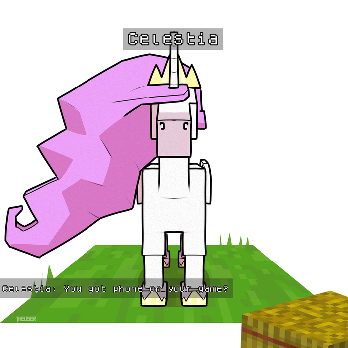 New Minecraft Mob added: The Boomer Pony
